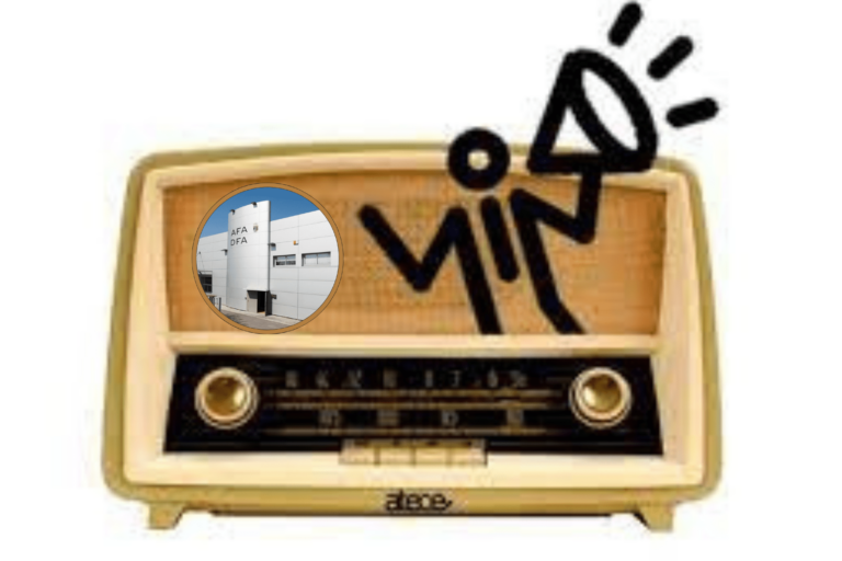 Poster Horizontal Clase de Ingles Azul y Rojo (2)